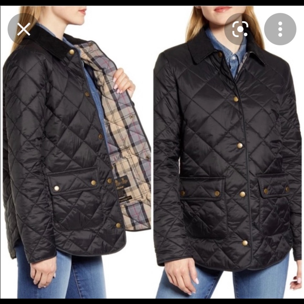 Barbour Oakland Quilted Jacket US size 6!